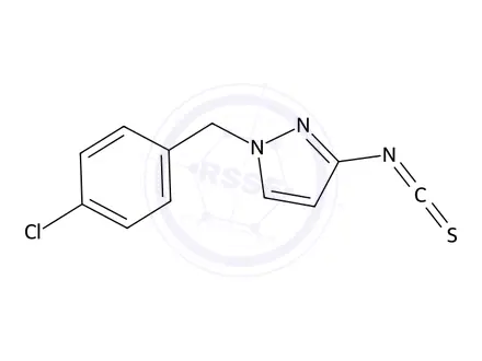 Chemical structure of 1-(4-Chlorobenzyl)-3-isothiocyanato-1H-pyrazole