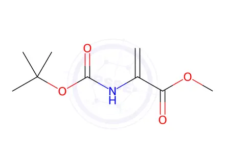 Chemical structure of Methyl 2-((tert-butoxycarbonyl)amino)acrylate