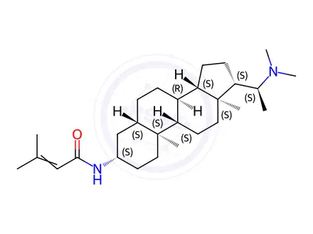 Chemical structure of Epipachysamine E
