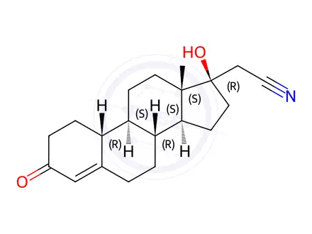 Chemical structure of Dienogest EP Impurity F