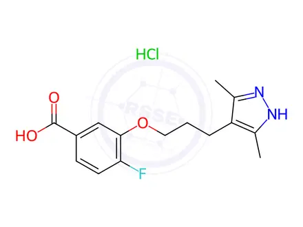Chemical structure of Acoramidis Hydrochloride