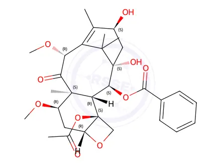 Chemical structure of Cabazitaxel Impurity 12