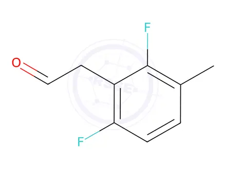 Chemical structure of 2-(2,6-difluoro-3-methylphenyl)acetaldehyde
