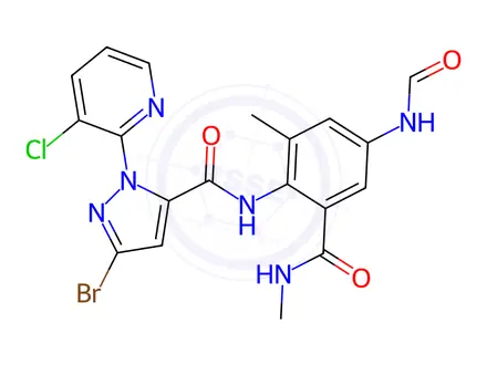 Chemical structure of Cyantraniliprole Impurity 7