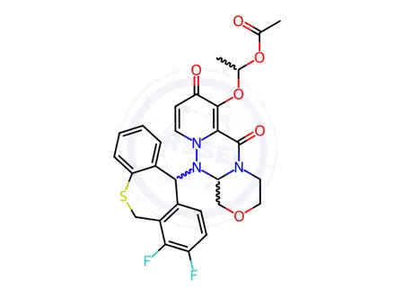 Chemical structure of Suraxavir Marboxil Impurity 166