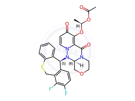 Chemical structure of Suraxavir Marboxil Impurity 163