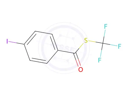 Chemical structure of S-(Trifluoromethyl) 4-iodobenzothioate