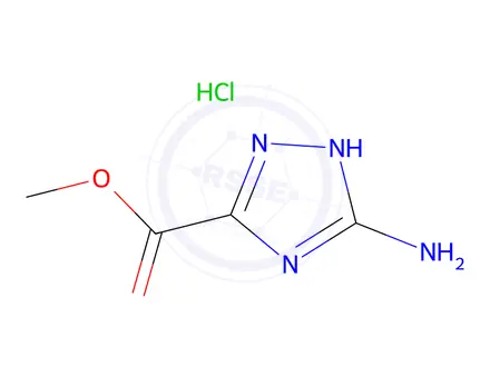 Chemical structure of Ribavirin Impurity 24 HCl
