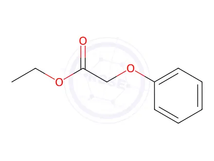 Chemical structure of Ethyl phenoxyacetate