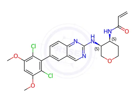 Chemical structure of BLU-554