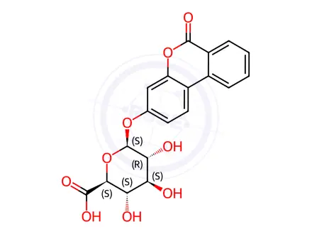 Chemical structure of Urolithin B Glucuronide
