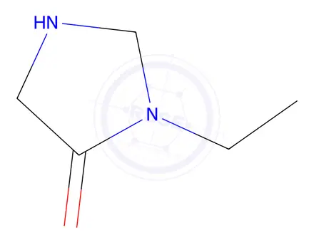 Chemical structure of 3-ethylimidazolidin-4-one