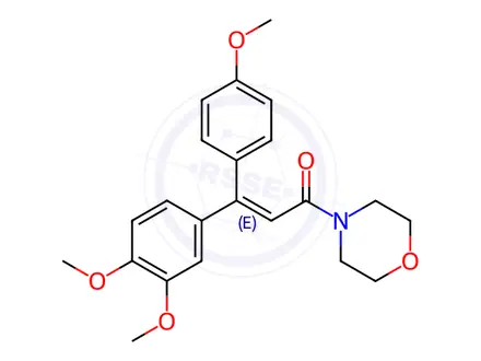 Chemical structure of Dimethomorph Impurity 4