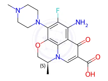 Chemical structure of Antofloxacin