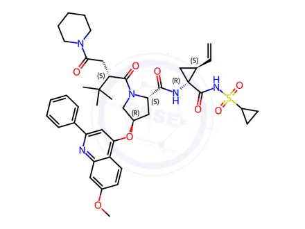 Chemical structure of Sovaprevir