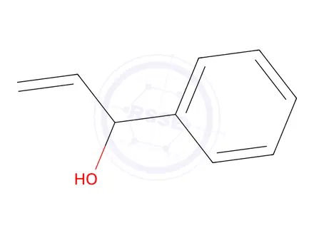 Chemical structure of Alpha Vinylbenzyl Alcohol