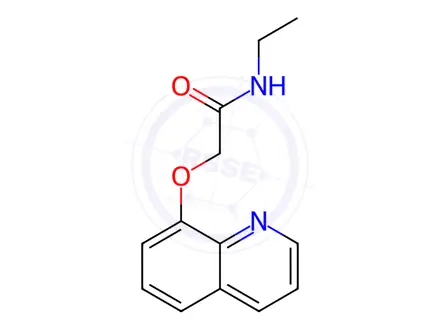 Chemical structure of N-Ethyl-2-(quinolin-8-yloxy)acetamide