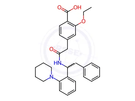 Chemical structure of Repaglinide USP Impurity C