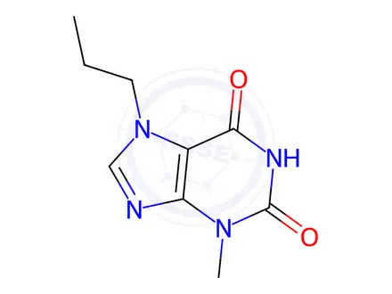 Chemical structure of Xanthine Impurity 23