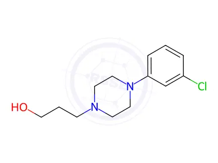 Chemical structure of Trazodone Hydrochloride Impurity 12 (Trazodone Hydrochloride EP Impurity I)