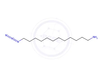 Chemical structure of 12-Azido-1-dodecanamine