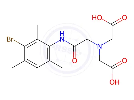 Chemical structure of Mebrofenin