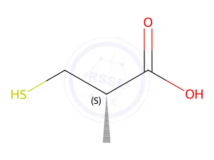 Chemical structure of Captopril Impurity 36