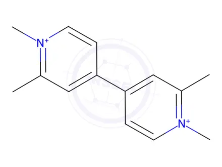 Chemical structure of 1,1',2,2'-tetramethylviologen