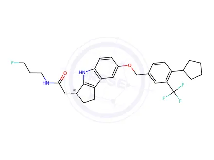 Chemical structure of Etrasimod Impurity 37