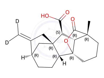 Chemical structure of Gibberellin Impurity 69