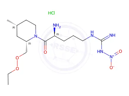 Chemical structure of Argatroban Impurity 48