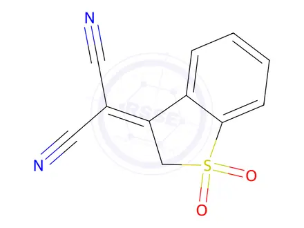 Chemical structure of 3-Di cyano methylidine-2,3-dihydroxythiophene-3-yidino