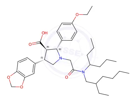 Chemical structure of Atrasentan Hydrochloride Impurity 174