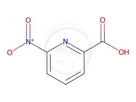 Chemical structure of 6-Nitropyridine-2-carboxylic Acid
