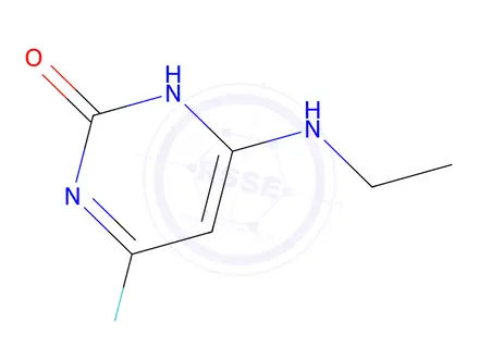 Chemical structure of 6-(Ethylamino)-4-fluoropyrimidin-2(1H)-one