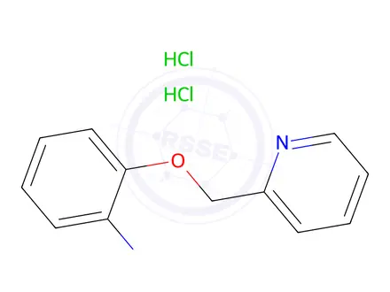 Chemical structure of [2-(2-pyridinylmethoxy)phenyl]amine dihydrochloride