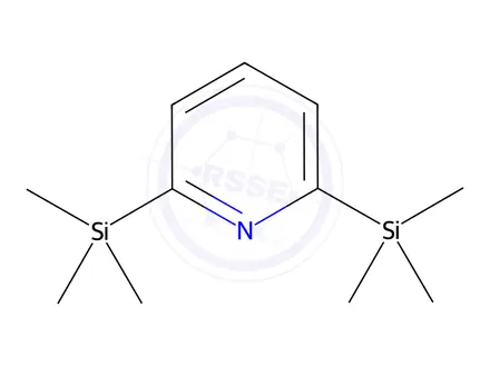 Chemical structure of 2,6-Bis-(triMethylsilyl)pyridine