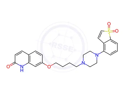 Chemical structure of Brexpiprazole Sulfone