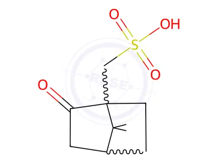Chemical structure of Camphorsulfonic acid