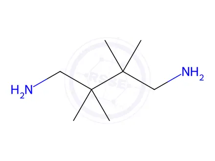Chemical structure of 2,2,3,3-tetramethylbutane-1,4-diamine