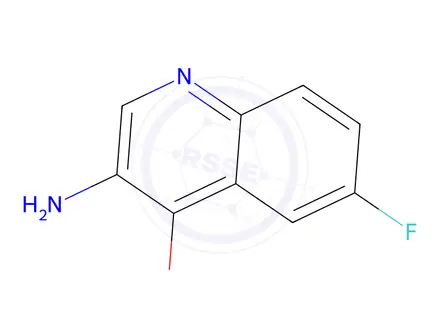 Chemical structure of 3-Amino-6-fluoroquinolin-4(1H)-one