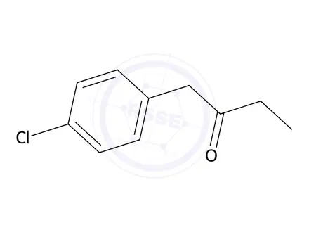 Chemical structure of 1-(4-chlorophenyl)butan-2-one