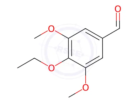 Chemical structure of 4-Ethoxy-3,5-dimethoxybenzaldehyde