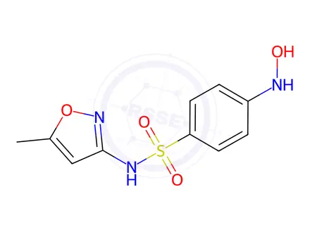 Chemical structure of N-Hydroxy Sulfamethoxazole