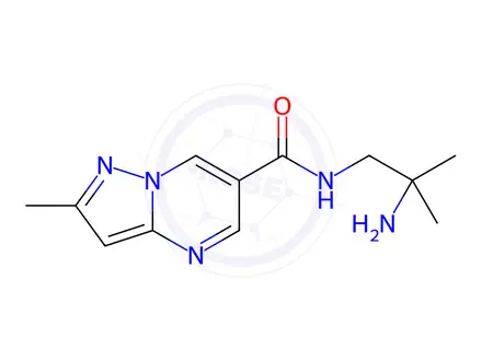 Chemical structure of Anagliptin Impurity 15