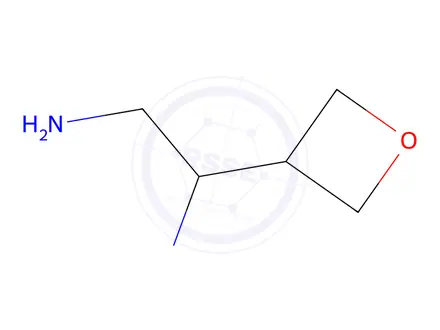 Chemical structure of 1-(Oxetan-3-yl)ethane-1,2-diamine oxalate