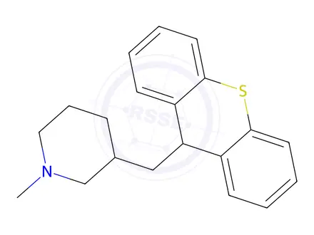 Chemical structure of metixene