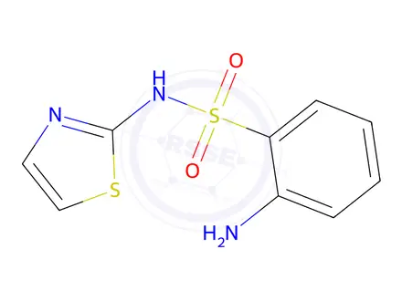 Chemical structure of 2-Amino-n-(1,3-thiazol-2-yl)benzenesulfonamide