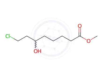 Chemical structure of Methyl-8-chloro-6-hydroxyoctanoate