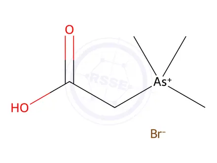 Chemical structure of Arsenobetaine Bromide